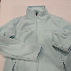 Columbia Mint Fleece Jacket with Embroidered Logo
